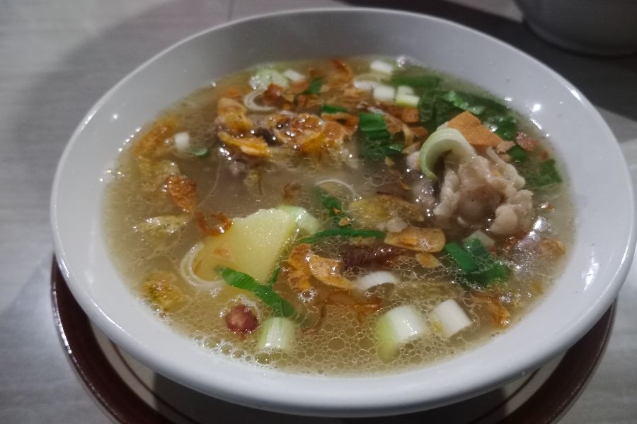 Sup, menambah kehangatan dikala hujan